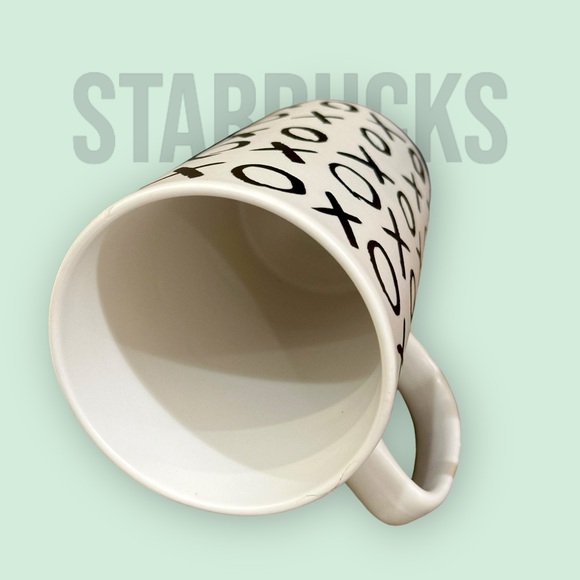 STARBUCKS 2015 XO TALL GEEEN DOT COFFEE MUG 16 FL OZ - Picture 4 of 9